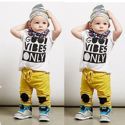 Letters Print 2pcs Toddler Baby Boy T-shirt TopsLong Pant Trousers Outfits Clothing Set
Letters Print 2pcs Toddler Baby Boy T-shirt TopsLong Pant Trousers Outfits Clothing Set