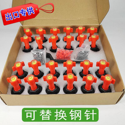 Tile leveling device to the floor brick wall leveling device clip positioning artifact tile mud bricklayer tool replaceable needle
Tile leveling device to the floor brick wall leveling device clip positioning artifact tile mud bricklayer tool replaceable needle