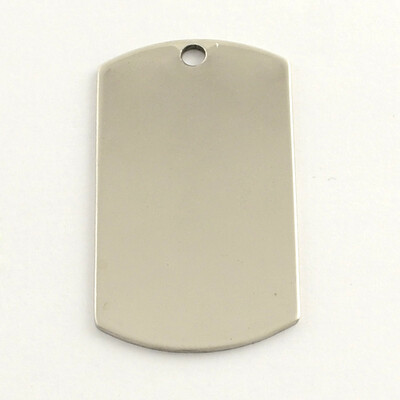 201 Stainless Steel Rectangle Blank Stamping Tag Pendants Stainless Steel Color 43x24x1mm Hole 3mm
201 Stainless Steel Rectangle Blank Stamping Tag Pendants Stainless Steel Color 43x24x1mm Hole 3mm