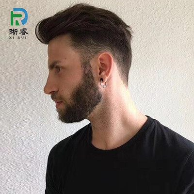 European virgin human hair toupee for men with Super Swiss lace 10" x 8" Straight hair pieces for men 1b Off black Color
European virgin human hair toupee for men with Super Swiss lace 10" x 8" Straight hair pieces for men 1b Off black Color