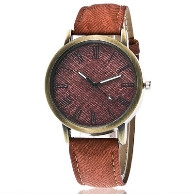 Imitation jeans canvas steel bottom European&American trend multicolor leather watch canvas strap watch
Imitation jeans canvas steel bottom European&American trend multicolor leather watch canvas strap watch