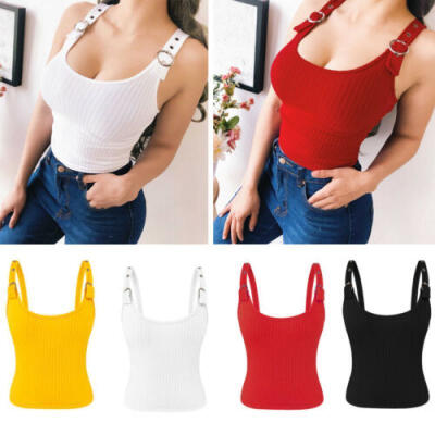 Women Ladies Casual Sleeveless Tank Tops Vest Blouse Crop Top Short T Shirt -XL
Women Ladies Casual Sleeveless Tank Tops Vest Blouse Crop Top Short T Shirt -XL