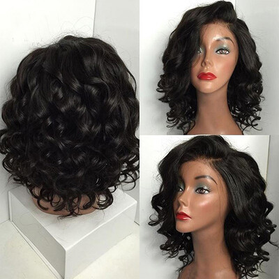 Orgshine Wig Female High Quality Hairnet African Negro Short Side Parting Shaggy Body Wave Bob Synthetic Wig With Hairnet
Orgshine Wig Female High Quality Hairnet African Negro Short Side Parting Shaggy Body Wave Bob Synthetic Wig With Hairnet