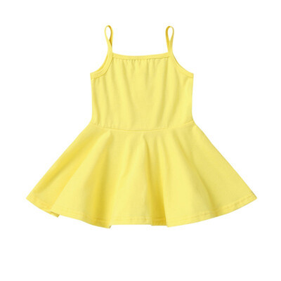 Colorful Baby Girls Dress Solid Color Strap Kids Dress For Girls Clothes Summer Cotton Kids Toddler Sleeveless Sundress
Colorful Baby Girls Dress Solid Color Strap Kids Dress For Girls Clothes Summer Cotton Kids Toddler Sleeveless Sundress