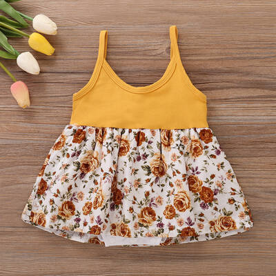 Kids Girls Dress Summer Baby Girl Cute Floral Cotton Dress Sleeveless Strap Toddler Casual Sundress
Kids Girls Dress Summer Baby Girl Cute Floral Cotton Dress Sleeveless Strap Toddler Casual Sundress