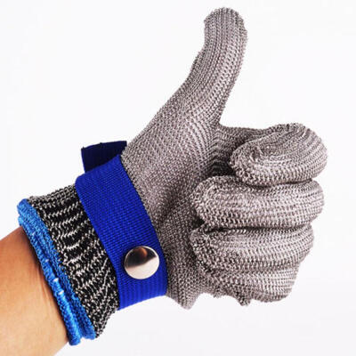 1 pcs Cut-Resistant Protective Gloves Stainless Steel Gloves Mountaineering Wire Butcher Anti-Cutting
1 pcs Cut-Resistant Protective Gloves Stainless Steel Gloves Mountaineering Wire Butcher Anti-Cutting
