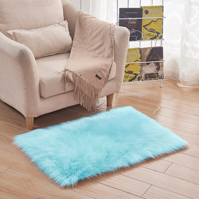 Toponeto Soft Rug Chair Cover Artificial Sheepskin Wool Warm Hairy Carpet Seat Mats Rug 
Toponeto Soft Rug Chair Cover Artificial Sheepskin Wool Warm Hairy Carpet Seat Mats Rug