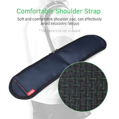 CADeN H3 Comfortable Camera Shoulder Neck webbing Sling Strap Long Strap Belt with Accessory Pockets Quick Release Buckles Safety
CADeN H3 Comfortable Camera Shoulder Neck webbing Sling Strap Long Strap Belt with Accessory Pockets Quick Release Buckles Safety