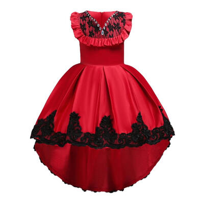 Children Girls Clothing princess dress trailing girls lace flower girl show dress European&American Style
Children Girls Clothing princess dress trailing girls lace flower girl show dress European&American Style