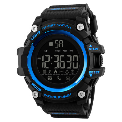 SKMEI 1385 Men Smart Watch Analog Digital Pedometer Calorie Fitness Tracker Watch Fashion Casual Sports Wristwatch 5ATM Waterproof
SKMEI 1385 Men Smart Watch Analog Digital Pedometer Calorie Fitness Tracker Watch Fashion Casual Sports Wristwatch 5ATM Waterproof