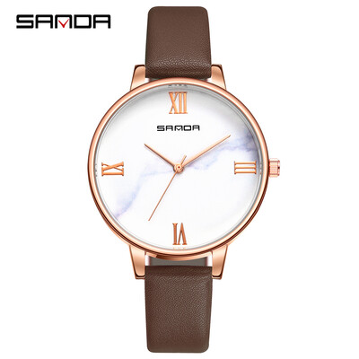 SANDA P226 Simple Women Watch Leather Quartz Movement Watch Waterproof Casual Clock Wristwatch for Female
SANDA P226 Simple Women Watch Leather Quartz Movement Watch Waterproof Casual Clock Wristwatch for Female