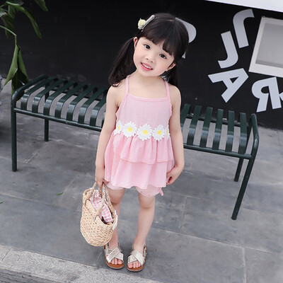 Baby Girl Clothes Summer Baby Girls Flower Pattern Strap Tops T-shirt Shorts Suits Casual Costume Set Clothes for Girls
Baby Girl Clothes Summer Baby Girls Flower Pattern Strap Tops T-shirt Shorts Suits Casual Costume Set Clothes for Girls
