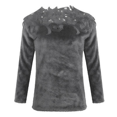 2019 Sweater Women Autumn Winter Solid Color Lace Sweater Long Sleeve Casual Warm Sweater Pullovers
2019 Sweater Women Autumn Winter Solid Color Lace Sweater Long Sleeve Casual Warm Sweater Pullovers