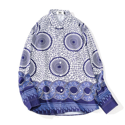 Tailored Men Summer Fashion Shirts Casual Printing Beach Shirts Long-Sleeve Top Blouse
Tailored Men Summer Fashion Shirts Casual Printing Beach Shirts Long-Sleeve Top Blouse
