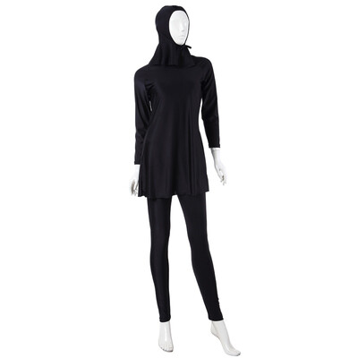 Muslim Women Conservative Swimwear Full Cover Islamic Soild Beachwear Swimsuit 3 piece
Muslim Women Conservative Swimwear Full Cover Islamic Soild Beachwear Swimsuit 3 piece