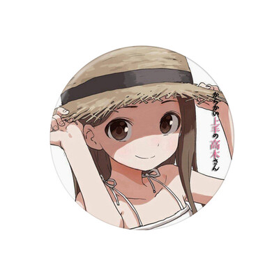 Ailin Online Teasing Master Takagi-san Brooch 23 inch Japanese Anime Brooch Pin for Clothes Bags Caps&Pencil Cases
Ailin Online Teasing Master Takagi-san Brooch 23 inch Japanese Anime Brooch Pin for Clothes Bags Caps&Pencil Cases