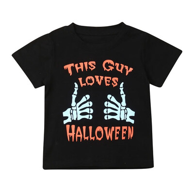 2019 New Cotton Baby Boy Clothes Halloween Letters Print T-Shirts Tops Boys Clothes Short Sleeve T-Shirt Boys
2019 New Cotton Baby Boy Clothes Halloween Letters Print T-Shirts Tops Boys Clothes Short Sleeve T-Shirt Boys