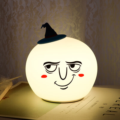 Creative Halloween Induction Night Lamp With Touch Switch Charging Pumpkin Light Silicone LED Night Light Halloween Decoration
Creative Halloween Induction Night Lamp With Touch Switch Charging Pumpkin Light Silicone LED Night Light Halloween Decoration
