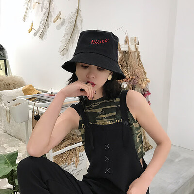 Hat lady Korean version simple letter embroidered fisherman hat mens tide outdoor sunshade cap street fashion sunscreen hat
Hat lady Korean version simple letter embroidered fisherman hat mens tide outdoor sunshade cap street fashion sunscreen hat