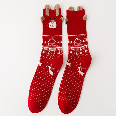 New 2019 Women Sock Winter Warm Christmas Gifts Stereo Socks Soft Cotton Cute Santa Claus Deer Socks Xmas Christmas Cute Socks
New 2019 Women Sock Winter Warm Christmas Gifts Stereo Socks Soft Cotton Cute Santa Claus Deer Socks Xmas Christmas Cute Socks