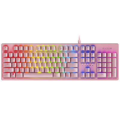 Razer Razer hunting soul light spider powder crystal version RGB optical axis desktop computer eat chicken esports game mechanical keyboard
Razer Razer hunting soul light spider powder crystal version RGB optical axis desktop computer eat chicken esports game mechanical keyboard