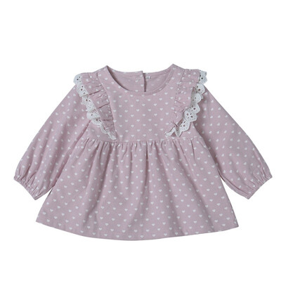 Baby Girls High Quality Autumn Warm Patchwork Lace Dot Dress Kids Children Long Sleeve Casual Brief Soft Cotton Clothing Dress
Baby Girls High Quality Autumn Warm Patchwork Lace Dot Dress Kids Children Long Sleeve Casual Brief Soft Cotton Clothing Dress