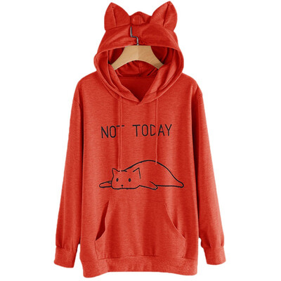 Cosy Womens Printed Long Sleeve Hoodies Pullovers Fashion Cat Ear Hooded Sweatshirts Women Tops Female Clothes harajuku
Cosy Womens Printed Long Sleeve Hoodies Pullovers Fashion Cat Ear Hooded Sweatshirts Women Tops Female Clothes harajuku