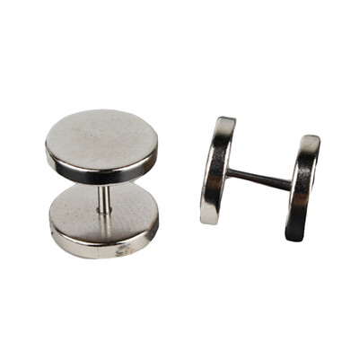 Fashion Punk Cool Silver Black Stainless Steel Unisex Ear Studs Earring Accessories 
Fashion Punk Cool Silver Black Stainless Steel Unisex Ear Studs Earring Accessories