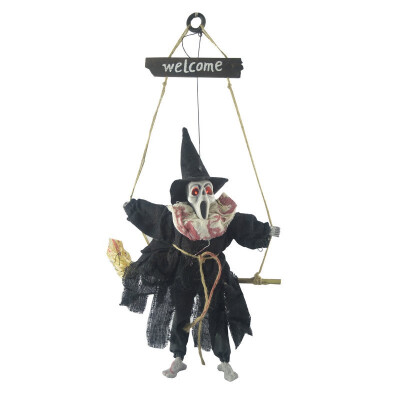 Halloween Hanging Ghost With LED Glowing Eyes And Creepy Shrilling Sound Halloween Wall Door Window Decor Props
Halloween Hanging Ghost With LED Glowing Eyes And Creepy Shrilling Sound Halloween Wall Door Window Decor Props