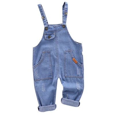 Baby Boy Clothes Autumn Children overalls Children Pants Cotton Solid Pattern Denim Pants Spring Trousers
Baby Boy Clothes Autumn Children overalls Children Pants Cotton Solid Pattern Denim Pants Spring Trousers
