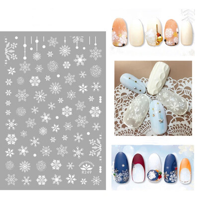 Christmas Nail Sticker Watermark art decoration slider Manicure Sticker Big Full Snowflake Watermark Beauty Health Nail Art Tool
Christmas Nail Sticker Watermark art decoration slider Manicure Sticker Big Full Snowflake Watermark Beauty Health Nail Art Tool