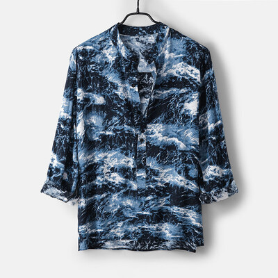 Tailored Mens Market Cotton Tie Dyed Long Sleeve Print Casual Fashion Confortable Shirt
Tailored Mens Market Cotton Tie Dyed Long Sleeve Print Casual Fashion Confortable Shirt