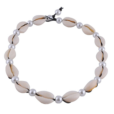 Natural Summer Beach Shell Choker Necklace Simple Bohemian Imitation Pearl Seashell Necklace For Women Birthday Jewelry Gift
Natural Summer Beach Shell Choker Necklace Simple Bohemian Imitation Pearl Seashell Necklace For Women Birthday Jewelry Gift