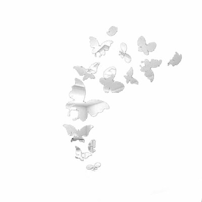 3D Wall Stickers DIY Mirror Butterfly Window Wall Decals Acrylic Wall Stiker Home Decor
3D Wall Stickers DIY Mirror Butterfly Window Wall Decals Acrylic Wall Stiker Home Decor
