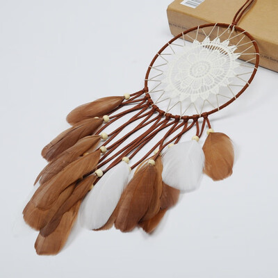 Handmade Dream Catcher Feathers Dreamcatcher Wind Chimes Car Pendant Mascot Craft Gifts Wall Hanging Ornaments
Handmade Dream Catcher Feathers Dreamcatcher Wind Chimes Car Pendant Mascot Craft Gifts Wall Hanging Ornaments