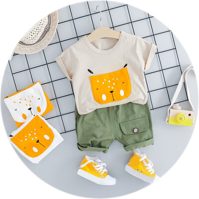 Casual Boy Clothes Set Summer Print T-shirt For Kids Clothes Sports Pants Fashion Toddler baby Boy Clothes
Casual Boy Clothes Set Summer Print T-shirt For Kids Clothes Sports Pants Fashion Toddler baby Boy Clothes