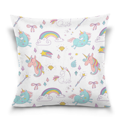 ALAZA 16 X 16 inch Pillow Case Decorative Cushion Cover Unicorn Rainbow Pattern Pillowcase
ALAZA 16 X 16 inch Pillow Case Decorative Cushion Cover Unicorn Rainbow Pattern Pillowcase