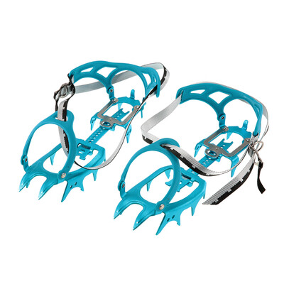 14-point Super-lightweight Semi-rigid Crampons Aluminum Alloy Crampon Traction Device Mountaineering Glacier Travel
14-point Super-lightweight Semi-rigid Crampons Aluminum Alloy Crampon Traction Device Mountaineering Glacier Travel