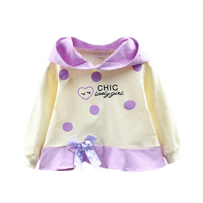 Baby Girl Clothes 0-4T Loose Casual Letter Dot Print Hooded Top Cute Toddler Autumn New Sweet Bow Decoration Girl Hoodie
Baby Girl Clothes 0-4T Loose Casual Letter Dot Print Hooded Top Cute Toddler Autumn New Sweet Bow Decoration Girl Hoodie