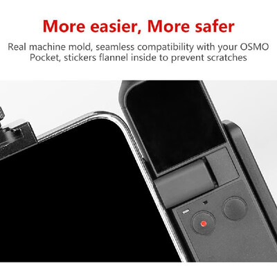 Ulanzi OP-1 OSMO Pocket Fixed Stand Holder with ST-02 Universal Adjustable Phone Holder Kit for DJI OSMO Pocket for iPhone Samsung
Ulanzi OP-1 OSMO Pocket Fixed Stand Holder with ST-02 Universal Adjustable Phone Holder Kit for DJI OSMO Pocket for iPhone Samsung