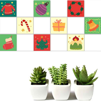 New Arrival Fun Christmas Sticker Imitation Ceramic Wall Tile Floor Sticker Living Room Kitchen Bathroom Wall Sticker 20pcs
New Arrival Fun Christmas Sticker Imitation Ceramic Wall Tile Floor Sticker Living Room Kitchen Bathroom Wall Sticker 20pcs