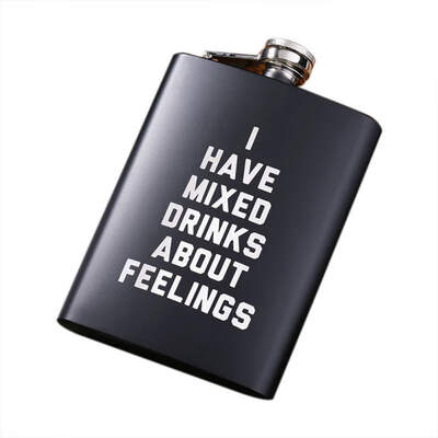 1PC Letter Printed Hot sales bpa free whisky liquor flagon Stainless steel alcohol vodka Jack hip flask with pu leather wrap
1PC Letter Printed Hot sales bpa free whisky liquor flagon Stainless steel alcohol vodka Jack hip flask with pu leather wrap