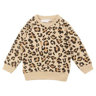 Autumn Kids Baby Girl Boy Leopard Print Sweatshirts Casual Toddler Blouse Long Sleeve Outerwear
Autumn Kids Baby Girl Boy Leopard Print Sweatshirts Casual Toddler Blouse Long Sleeve Outerwear