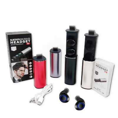 TWS Wireless Bluetooth Technology APT-X Lossless Sound Quality Built-in 500mAh Battery Box Wireless Buletooth Stereo Earphone
TWS Wireless Bluetooth Technology APT-X Lossless Sound Quality Built-in 500mAh Battery Box Wireless Buletooth Stereo Earphone