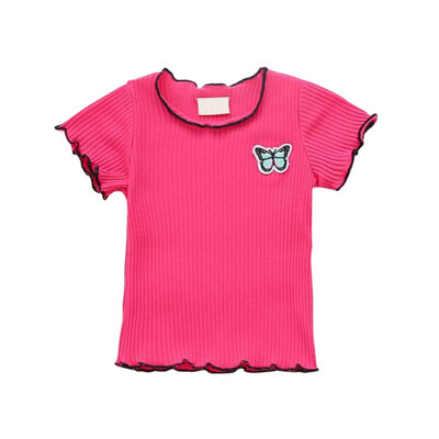 2018 Summer New Kids Baby Girls Newborn Candy Color Embroidered Short Sleeve T-shirt Tops Children Clothes
2018 Summer New Kids Baby Girls Newborn Candy Color Embroidered Short Sleeve T-shirt Tops Children Clothes