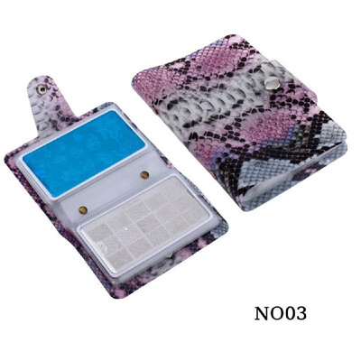 Nail Art Nail Printing Template Stamping Plate Bag Case 20 Slots Manicure Folder Stencil Card Holder
Nail Art Nail Printing Template Stamping Plate Bag Case 20 Slots Manicure Folder Stencil Card Holder