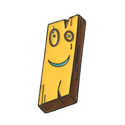 Exquisite Life Essential Creative Cartoon Villain Wood Yellow Wooden Brooch Badge Brooch Enamel Pin
Exquisite Life Essential Creative Cartoon Villain Wood Yellow Wooden Brooch Badge Brooch Enamel Pin