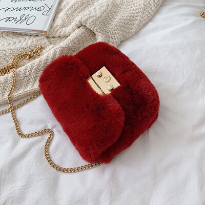 Tailored Fashion Women Plush Plaid Pack Crossbody Bag Chain Bags Messenger Winter Bags
Tailored Fashion Women Plush Plaid Pack Crossbody Bag Chain Bags Messenger Winter Bags