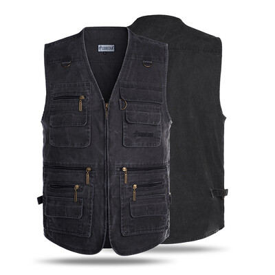 Outdoor Fishing Waistcoat Sleeveless Zipper Fishing Jacket Multi-pockets Hunting Photography Hiking Climbing Fishing Vest for Men
Outdoor Fishing Waistcoat Sleeveless Zipper Fishing Jacket Multi-pockets Hunting Photography Hiking Climbing Fishing Vest for Men