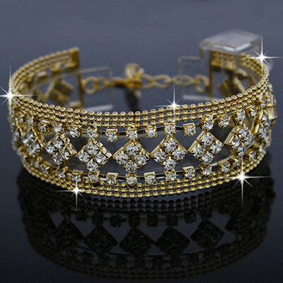Gift Personality Popular Diamond Flowers Crystal Novelty Women Full Bracelet Women Crystal Bracelet
Gift Personality Popular Diamond Flowers Crystal Novelty Women Full Bracelet Women Crystal Bracelet